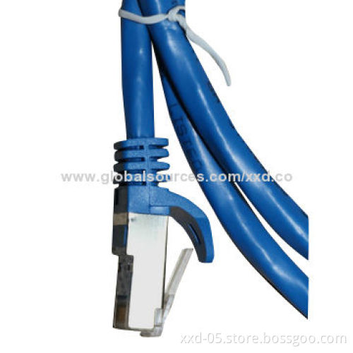 24AWG Copper FTP Cat5e Network Cable with Fluke Test, White Color PVCNew